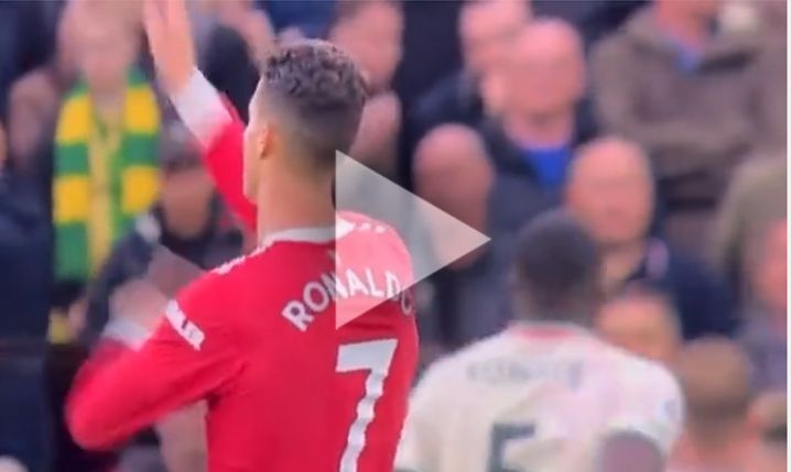 GESTY Ronaldo w meczu z Liverpoolem! xD [VIDEO]